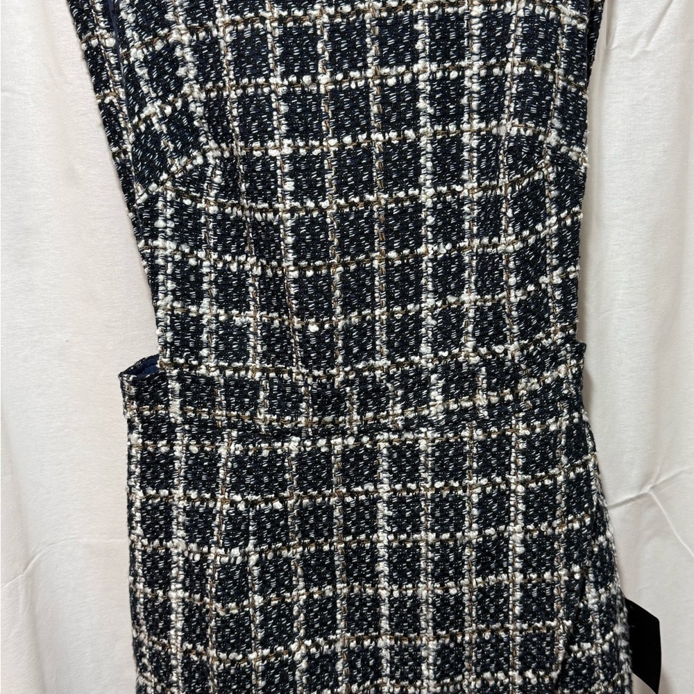 NWT Lulus Tweed Skort | Black White Mini | Size M